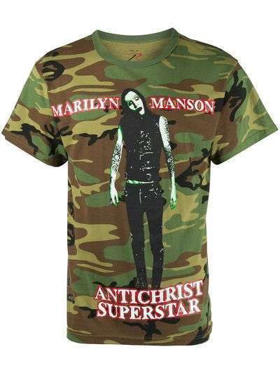 Pleasures футболка Marylin Manson