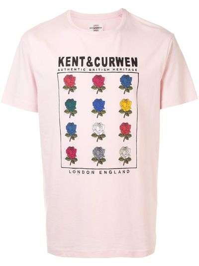 Kent & Curwen футболка с принтом