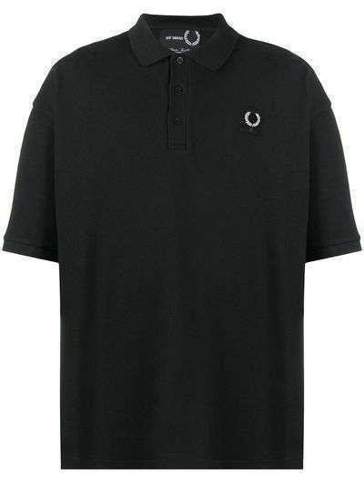 Raf Simons X Fred Perry футболка с графичным принтом