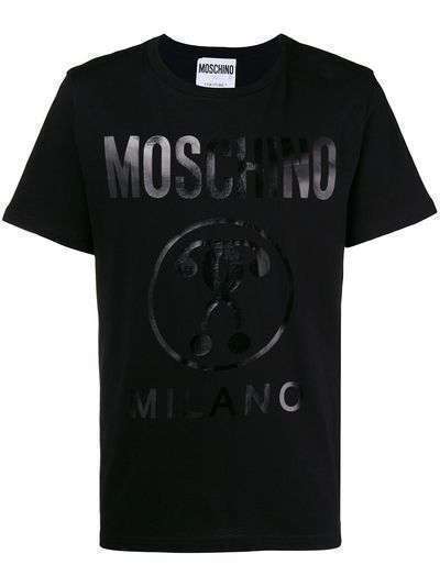 Moschino футболка с вопросительным знаком