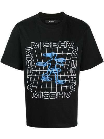 MISBHV футболка с графичным принтом