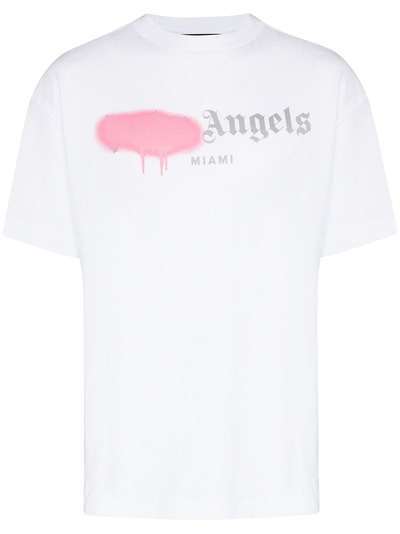 Palm Angels футболка Miami с логотипом