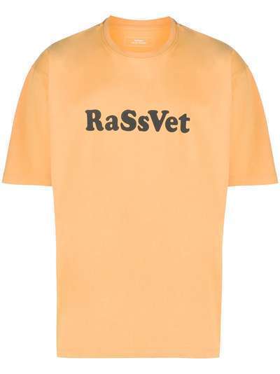 PACCBET футболка с круглым вырезом и логотипом
