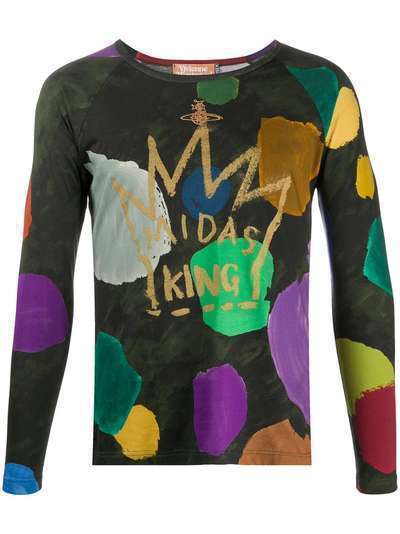 Vivienne Westwood топ Midas King с длинными рукавами