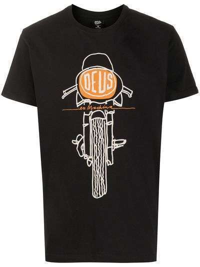 Deus Ex Machina футболка с графичным принтом и круглым вырезом