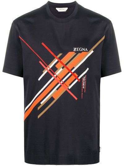 Z Zegna футболка с графичным принтом