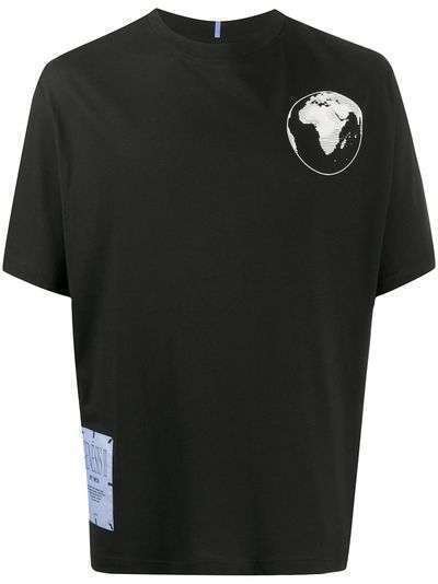 MCQ футболка с принтом Earth