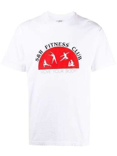 Sporty & Rich футболка с принтом S&R Fitness Club