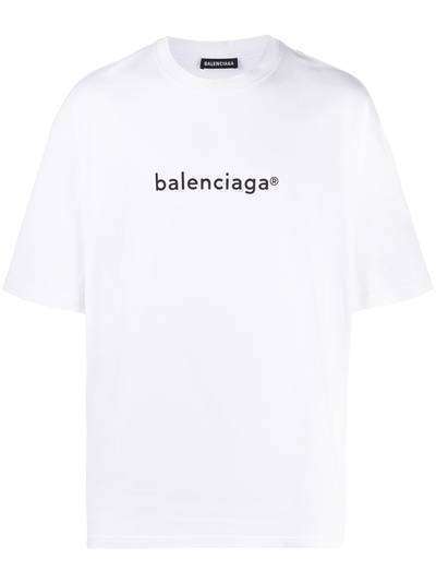 Balenciaga футболка с короткими рукавами и логотипом