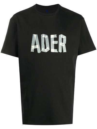 Ader Error футболка из джерси с логотипом