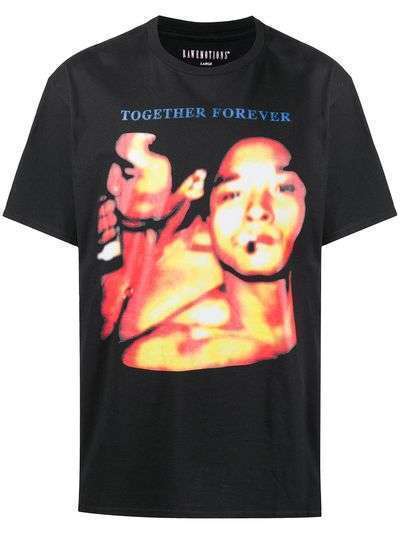 Raw Emotions футболка Together Forever с графичным принтом