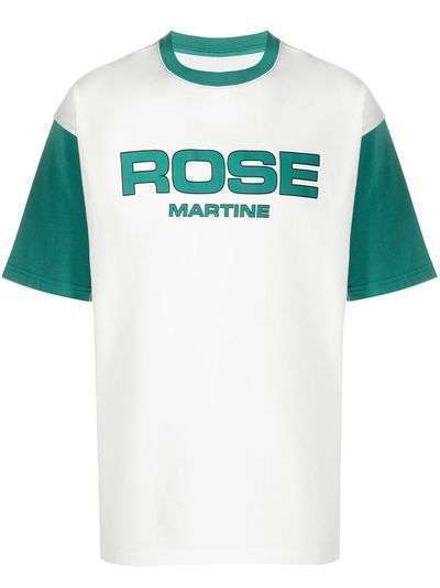 Martine Rose футболка с контрастными рукавами