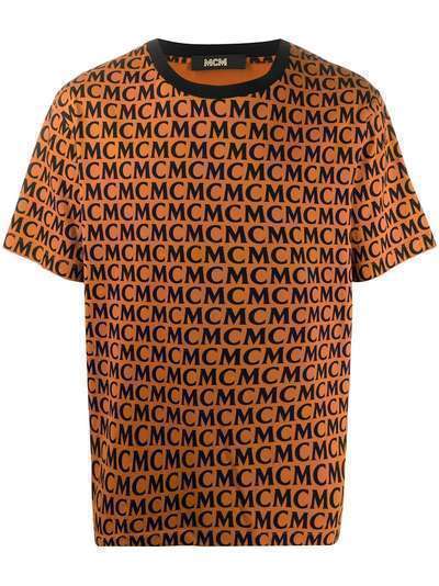 MCM футболка с монограммой
