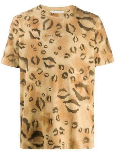 1017 ALYX 9SM футболка с леопардовым принтом