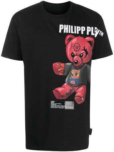 Philipp Plein футболка Dollar с графичным принтом