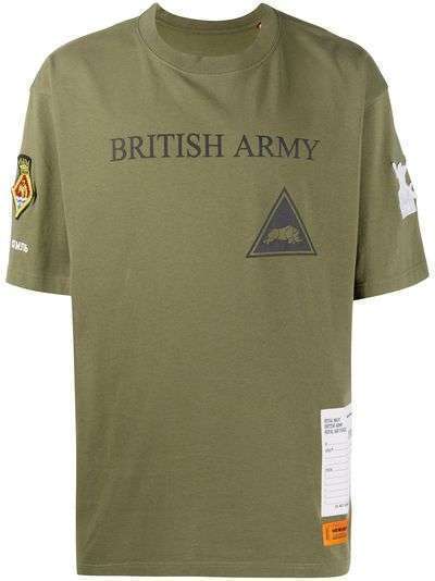 Heron Preston футболка British Army