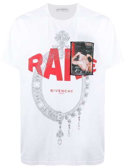 Givenchy футболка с нашивкой Rare