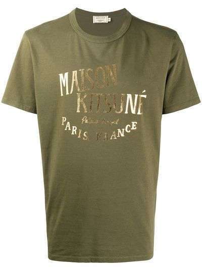 Maison Kitsuné футболка с принтом Palais Royal