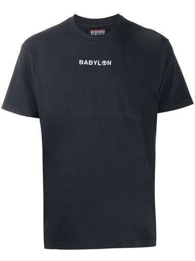 Babylon LA футболка с вышитым логотипом