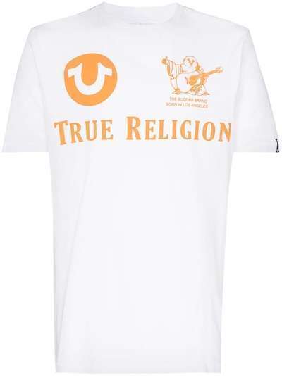 True Religion футболка Buddha с логотипом
