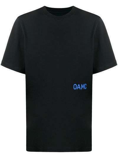 OAMC футболка с короткими рукавами и логотипом