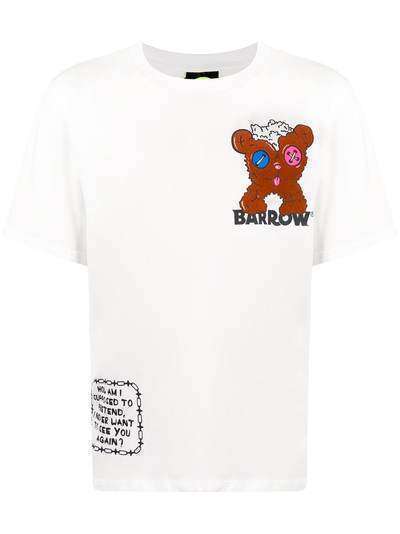 BARROW футболка из джерси Crystal Edition