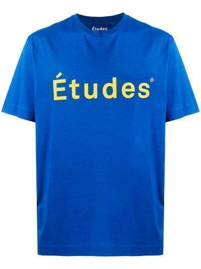 Etudes футболка Wonder с логотипом