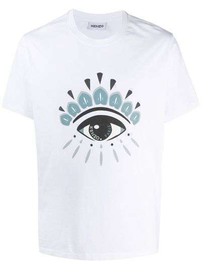 Kenzo футболка с принтом Eye