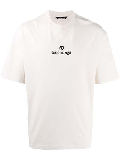 Balenciaga футболка с логотипом Sponsor