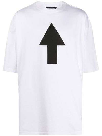 Balenciaga футболка с короткими рукавами и принтом