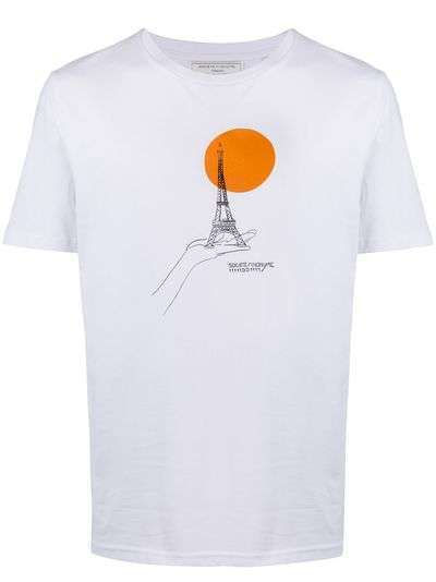 Société Anonyme футболка Eiffel Tower с короткими рукавами