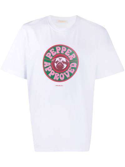 La Doublej футболка с надписью Pepper Approved