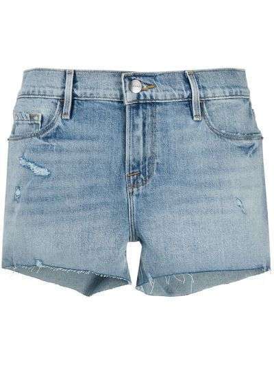 FRAME короткие джинсовые шорты