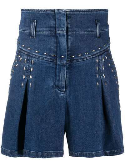Alberta Ferretti джинсовые шорты с завышенной талией