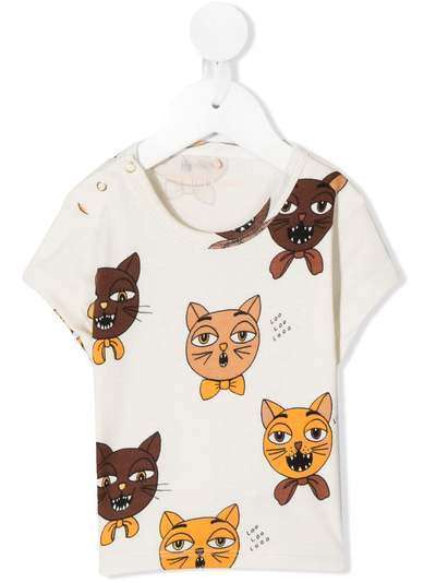 Mini Rodini футболка Cat Choir