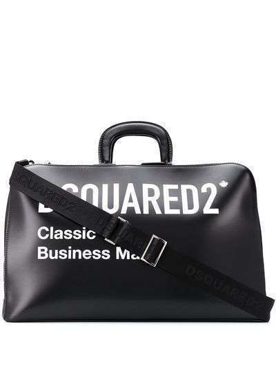 Dsquared2 дорожная сумка с логотипом