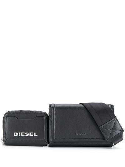 Diesel поясная сумка с несколькими отделениями