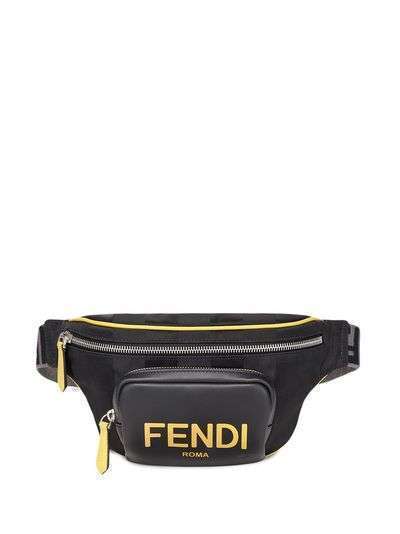 Fendi поясная сумка с логотипом
