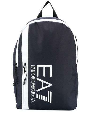 Ea7 Emporio Armani большой рюкзак с логотипом