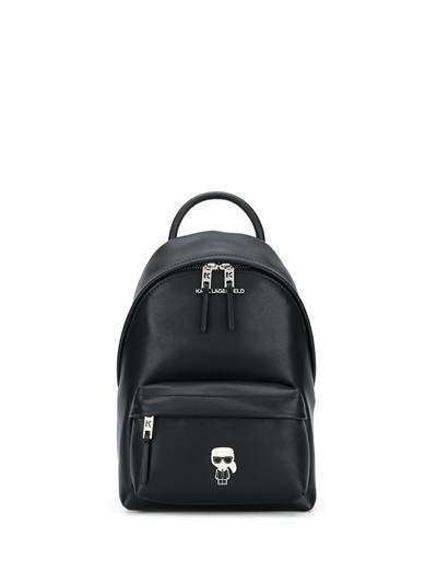 Karl Lagerfeld рюкзак K/Ikonik с металлическим значком