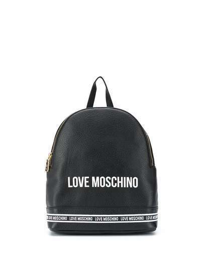 Love Moschino рюкзак из зернистой кожи с логотипом