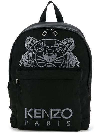 Kenzo logo tiger motif backpack