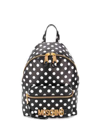 Moschino рюкзак в горох