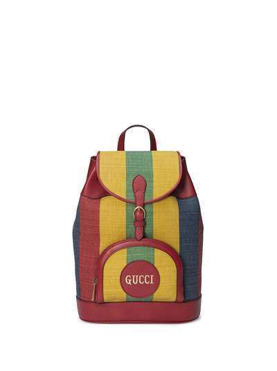 Gucci рюкзак в полоску Baiadera