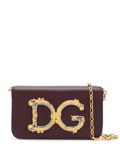 Dolce & Gabbana сумка на плечо с металлическим логотипом