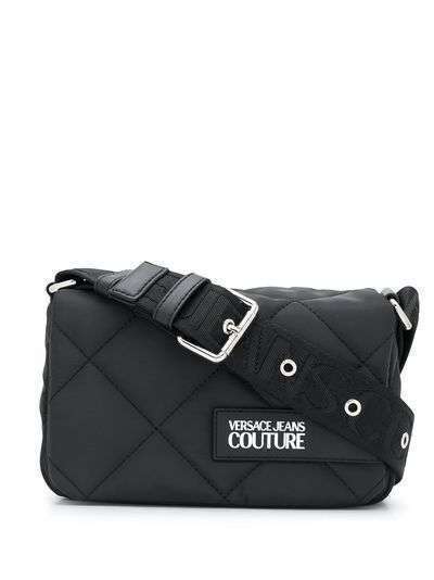 Versace Jeans Couture стеганая сумка на плечо