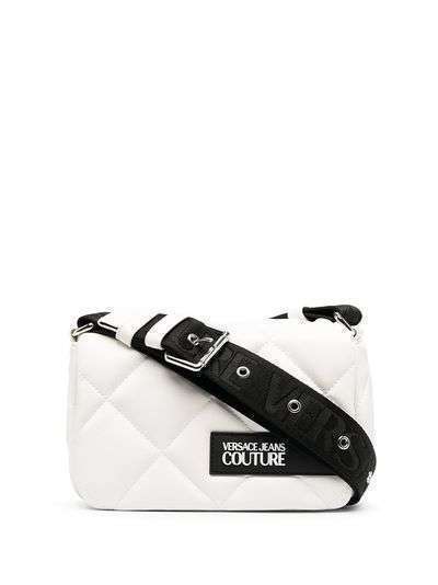 Versace Jeans Couture стеганая сумка на плечо с логотипом