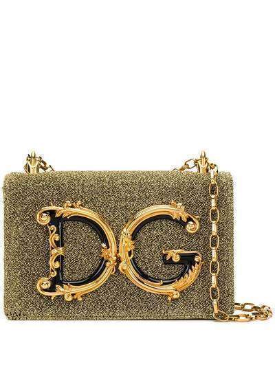 Dolce & Gabbana сумка на плечо с отделкой в стиле барокко