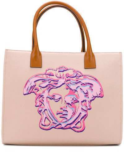 Versace сумка-тоут с декором Medusa