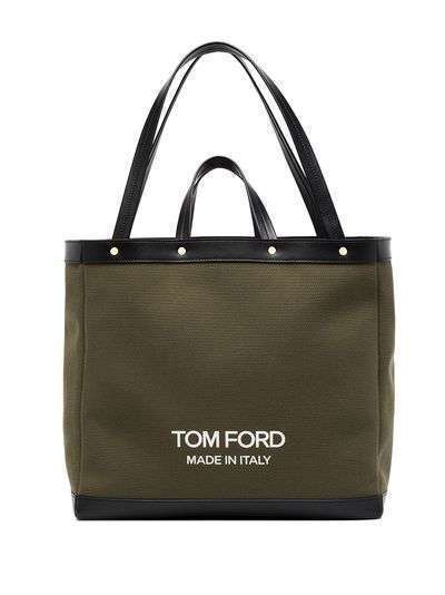 Tom Ford сумка-шопер среднего размера с логотипом